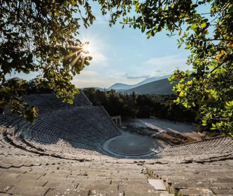 Peloponez atrakcje turystyczne Epidaurus