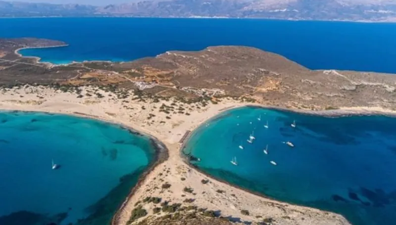 Peloponez najpiękniejsze plaże Simos