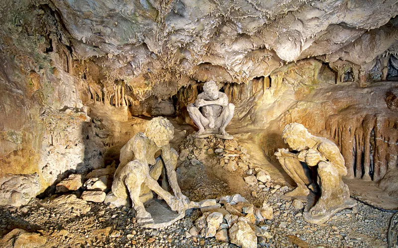 chalkidiki atrakcje jaskinia Petralona