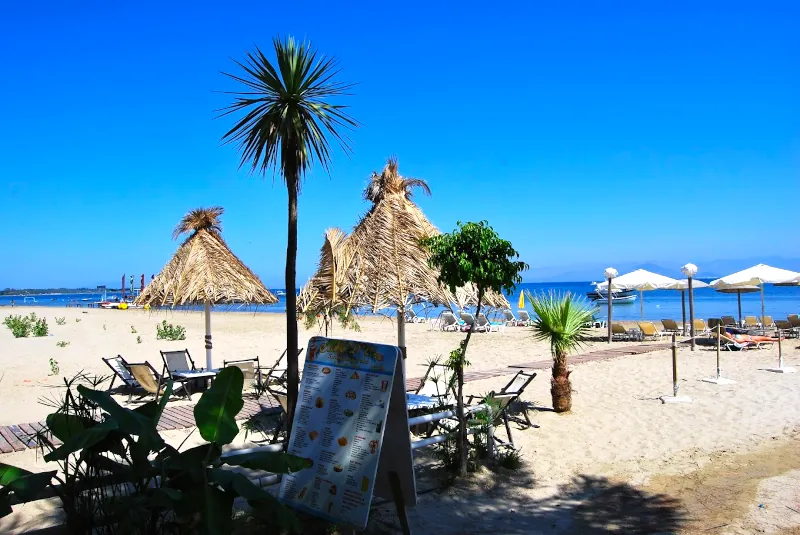 Korfu plaża Kavos